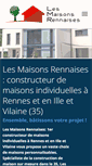 Mobile Screenshot of maisons-rennaises.fr